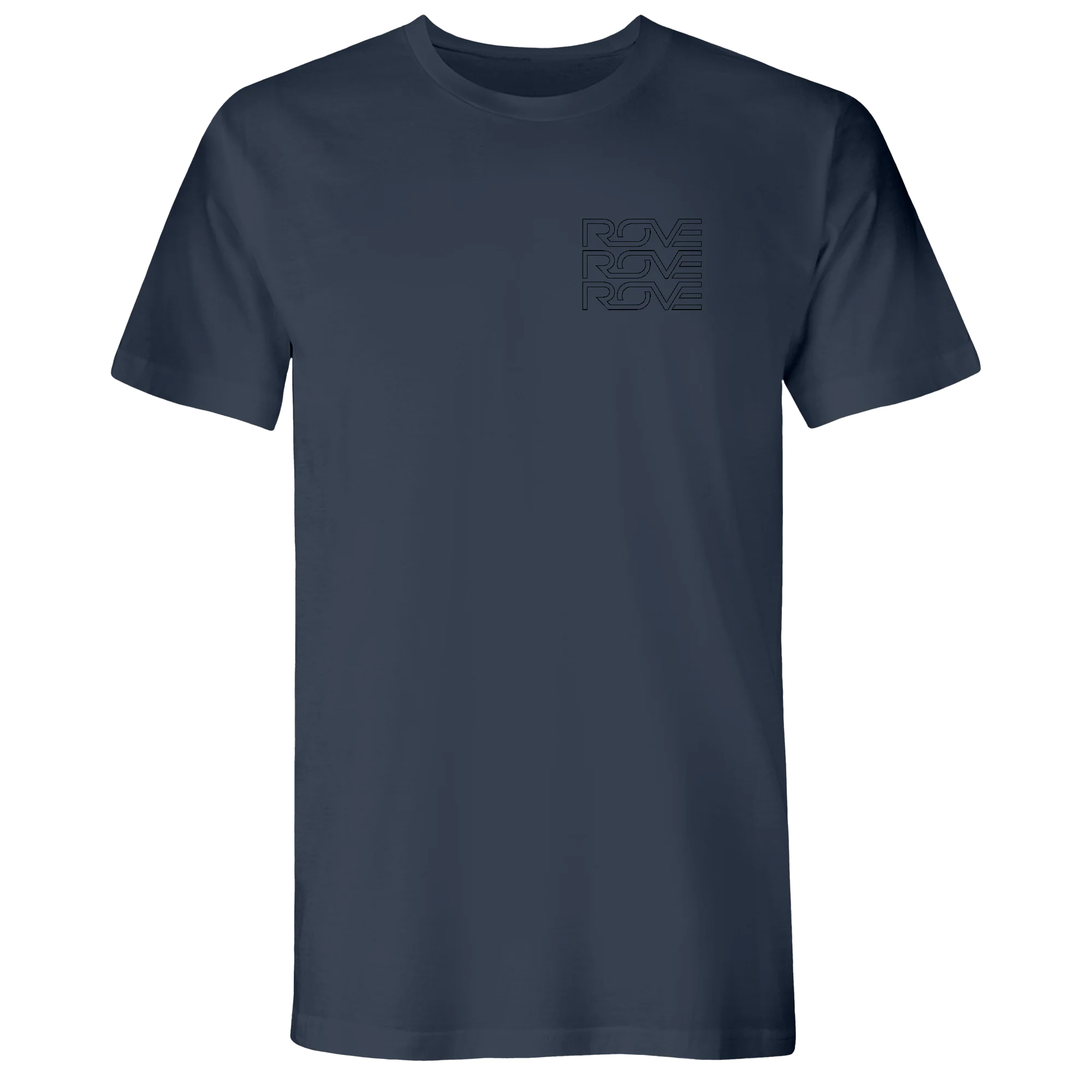 Rove // Triple Stack Outline (Black Logo)
